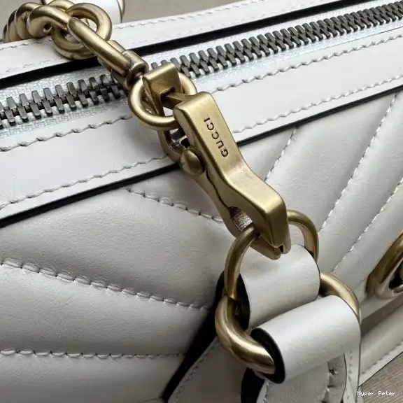 Hyperpeter BAG small GUCCI MARMONT HANDLE TOP 0626